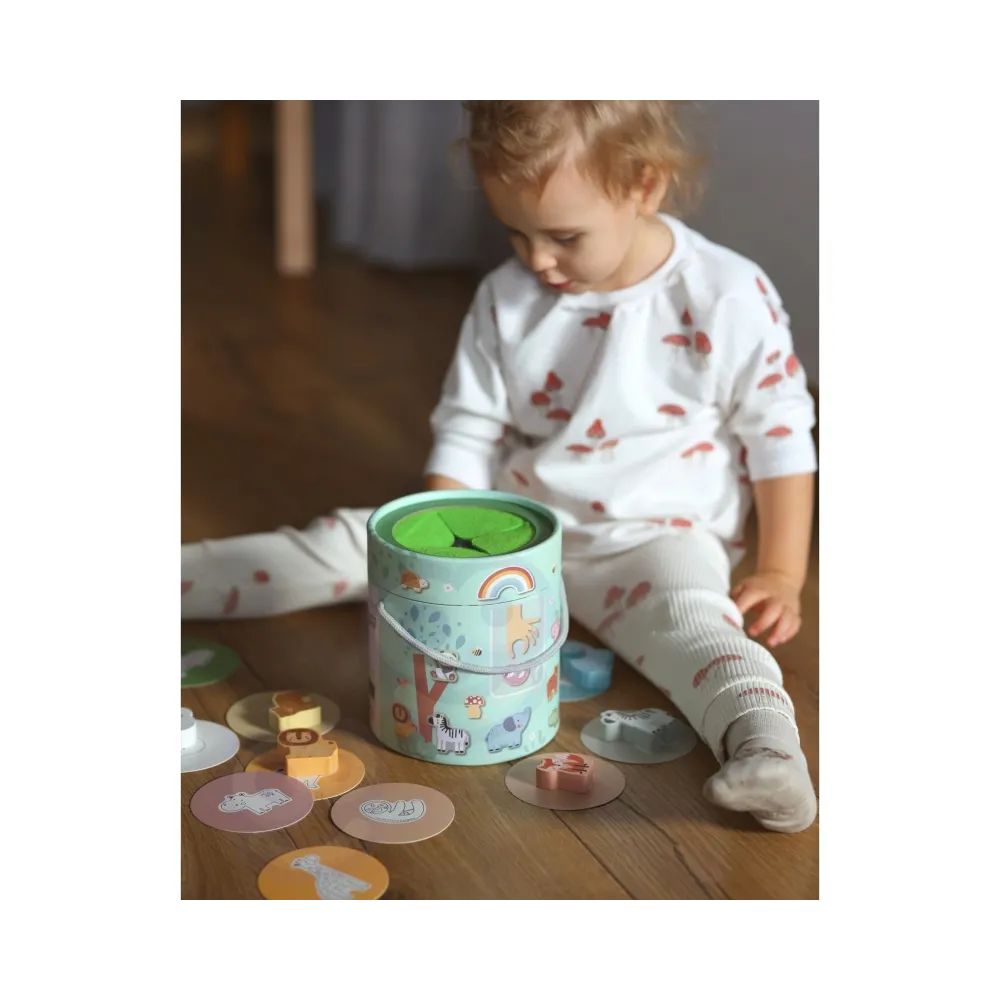 WOOPIE GREEN Tajemnicze Pudełko Dotknij i Dopasuj FSC