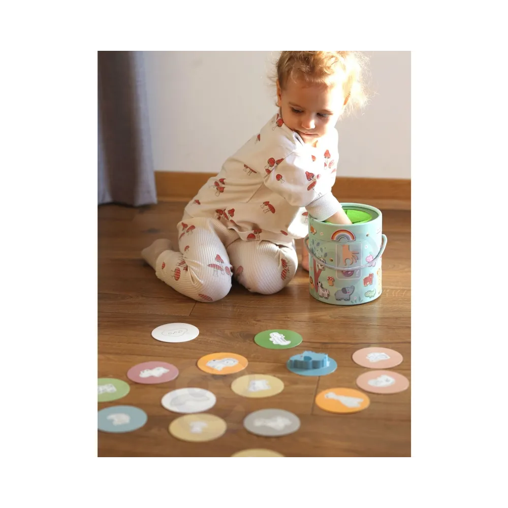 WOOPIE GREEN Tajemnicze Pudełko Dotknij i Dopasuj FSC