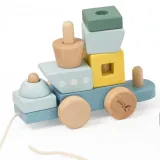 Zestaw kolejki zawiera 28 elementów rozwijających motorykę.