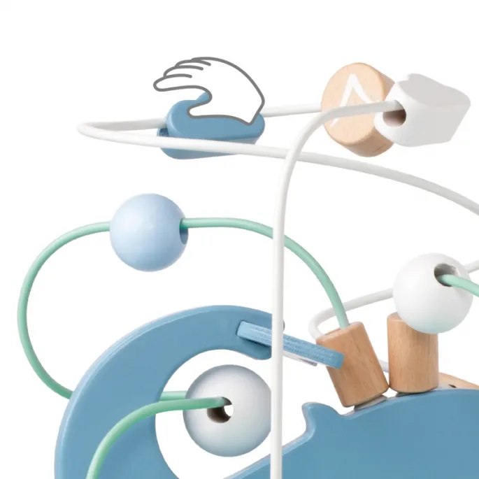 Zabawka montessori do nauki skupienia dla najmłodszych