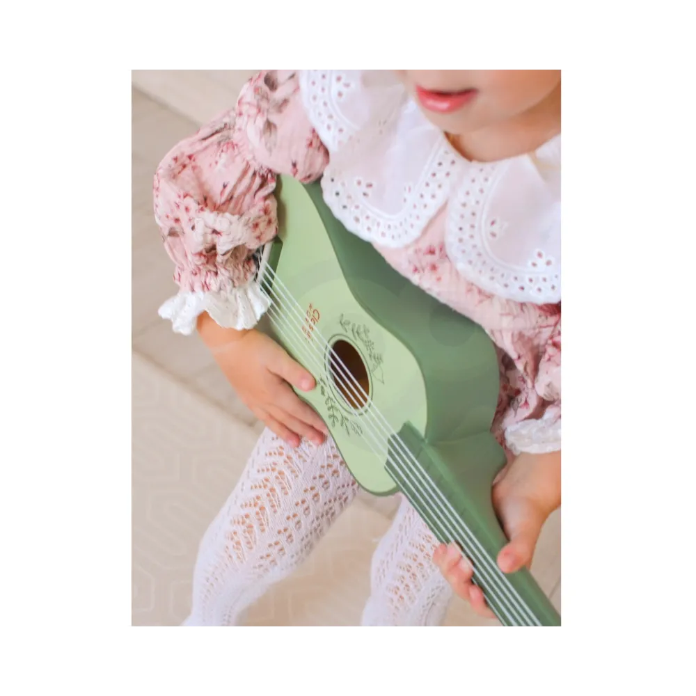 CLASSIC WORLD Drewniana Gitara Vintage dla Dzieci 3+