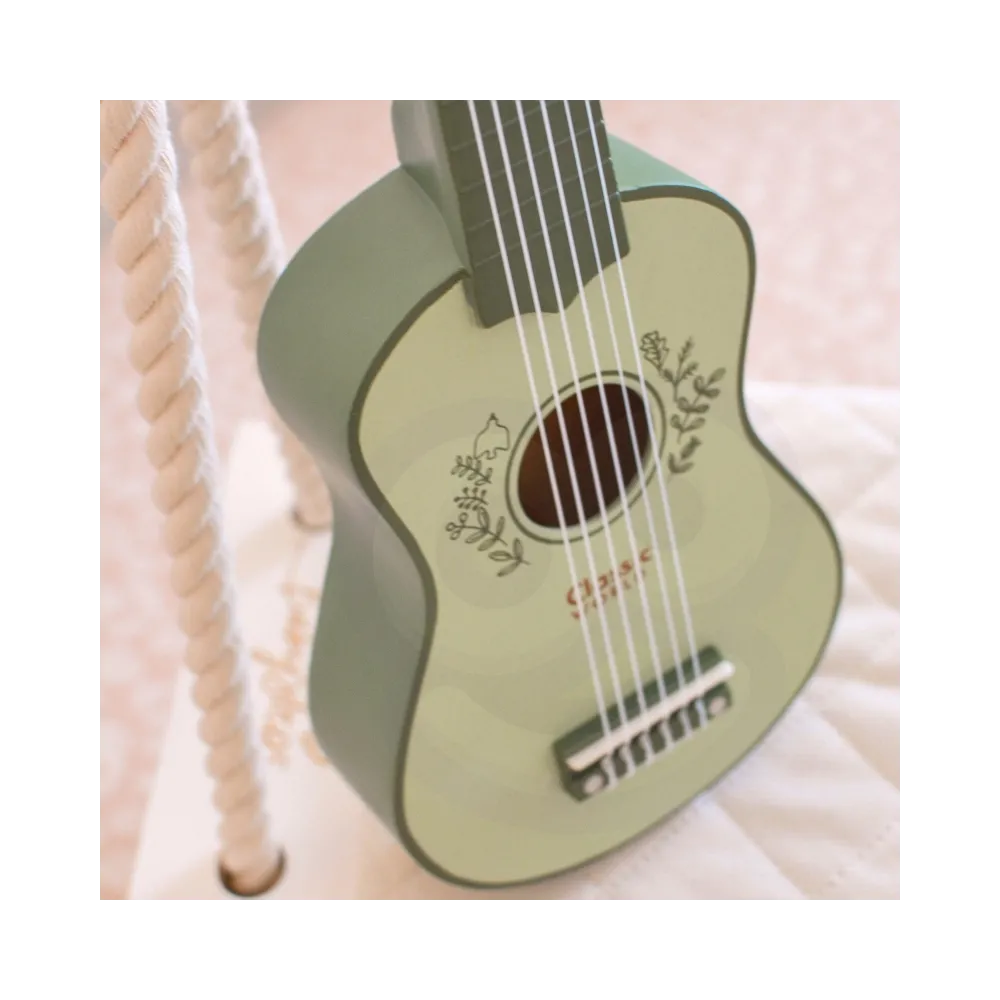 CLASSIC WORLD Drewniana Gitara Vintage dla Dzieci 3+