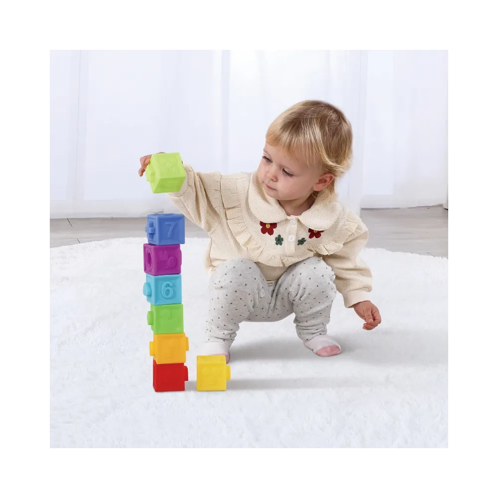 TOOKY TOY Box Pudełko XXL Montessori Edukacyjne 6w1 Sensoryczne 7-8 Mies