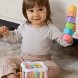 TOOKY TOY Box Pudełko XXL Montessori Edukacyjne 5w1 Sensoryczne 11-12 Mies