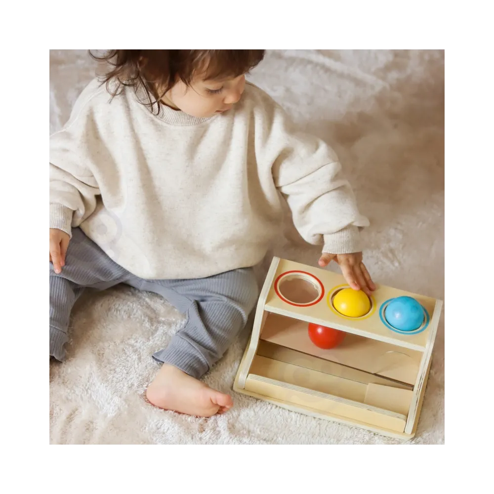 TOOKY TOY Box Pudełko XXL Montessori Edukacyjne 5w1 Sensoryczne 11-12 Mies