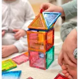 WOOPIE Magnetyczne Klocki Konstrukcyjne Montessori 3D