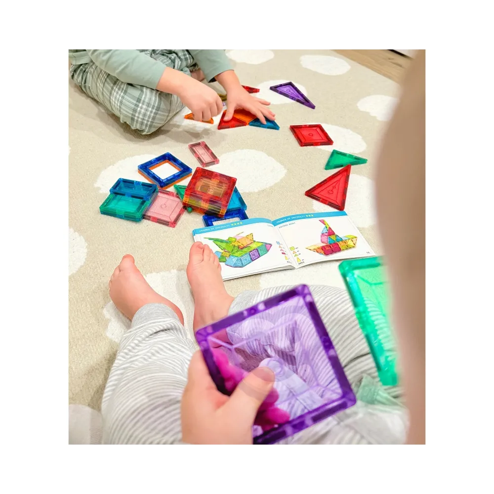 WOOPIE Magnetyczne Klocki Konstrukcyjne Montessori 3D