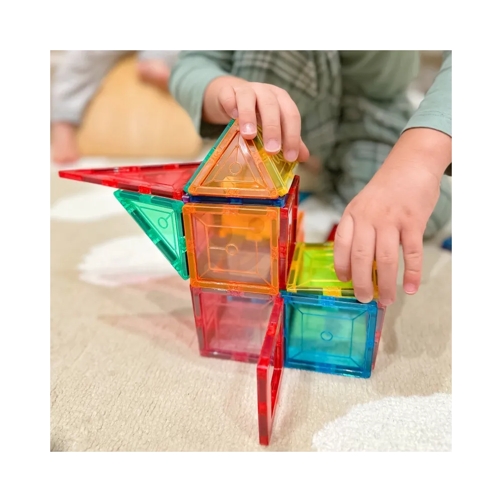 WOOPIE Magnetyczne Klocki Konstrukcyjne Montessori 3D