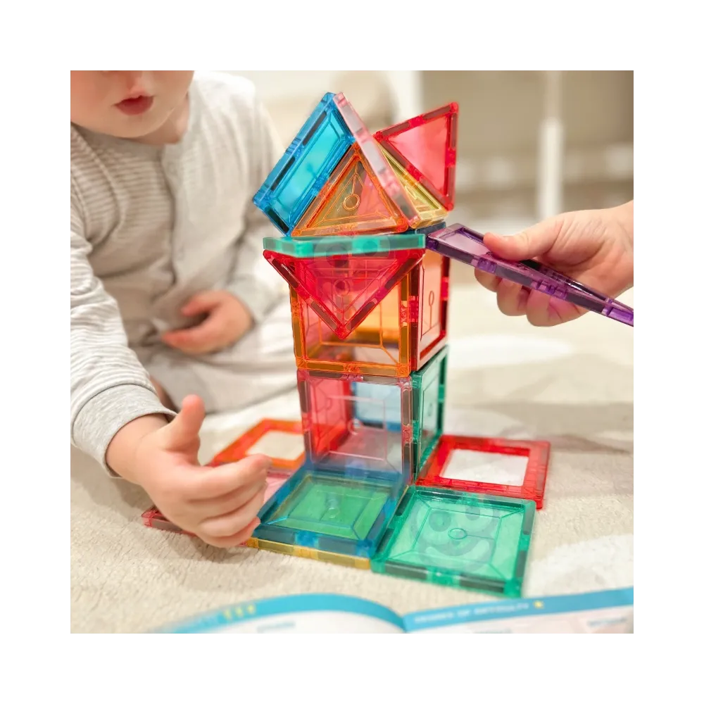 WOOPIE Magnetyczne Klocki Konstrukcyjne Montessori 3D