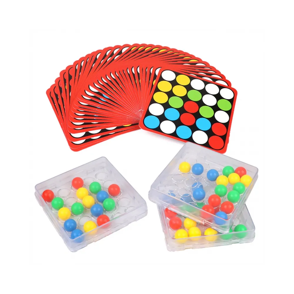 Kolorowe kulki w grze zręcznościowej WOOPIE Szybkie Paluszki