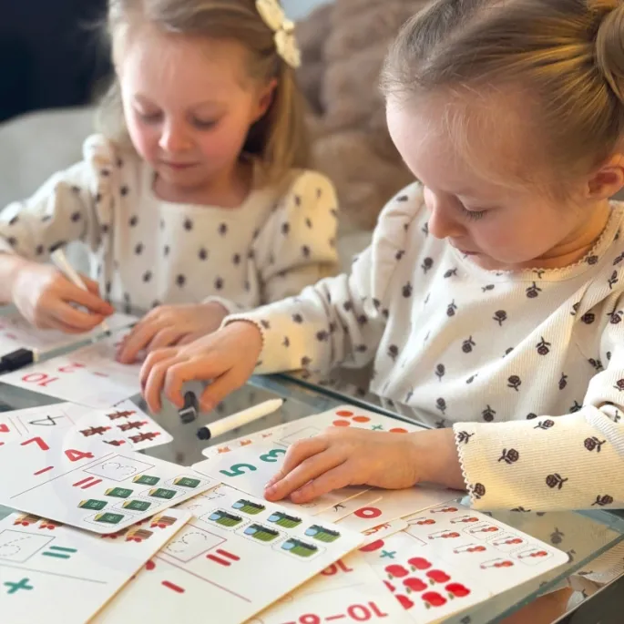 Dwustronne fiszki do nauki matematyki