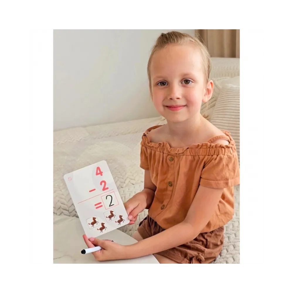 WOOPIE Karty Edukacyjne Fiszki Do Nauki Liczenia