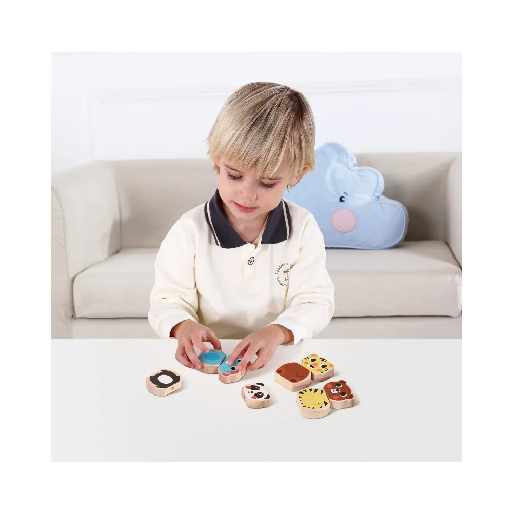 TOOKY TOY Box Pudełko XXL Montessori Edukacyjne 7w1 Sensoryczne 19-21 Mies.