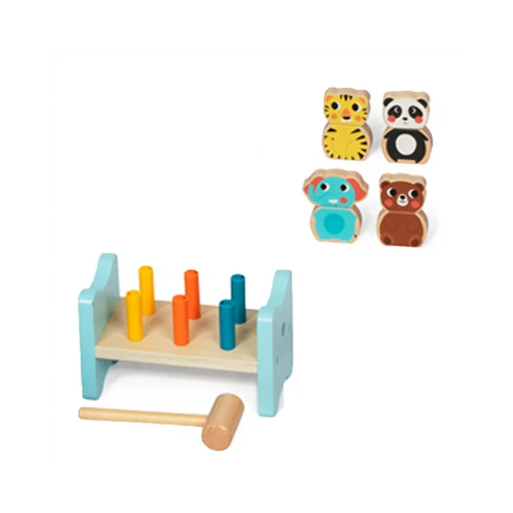 TOOKY TOY Box Pudełko XXL Montessori Edukacyjne 7w1 Sensoryczne 19-21 Mies.