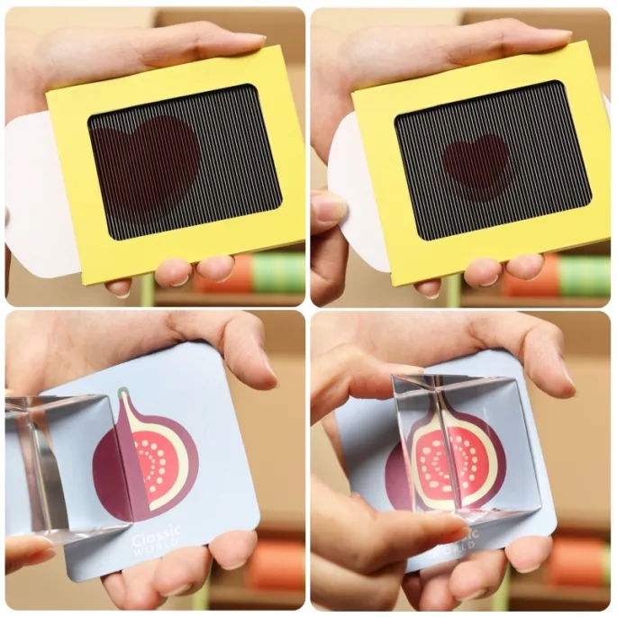 Soczewki zmieniające kształty i kolory