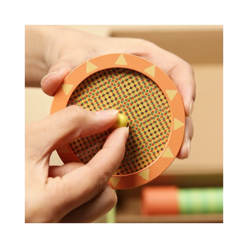 CLASSIC WORLD Eksperymenty Optyczne Zestaw Sensoryczny Trening Zmysłów 16 el.