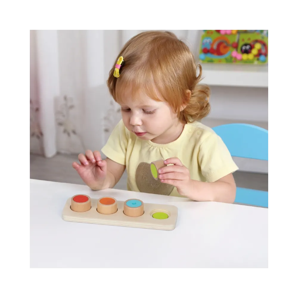 TOOKY TOY Box Pudełko XXL Montessori Edukacyjne 7w1 Sensoryczne 16-18 Mies.