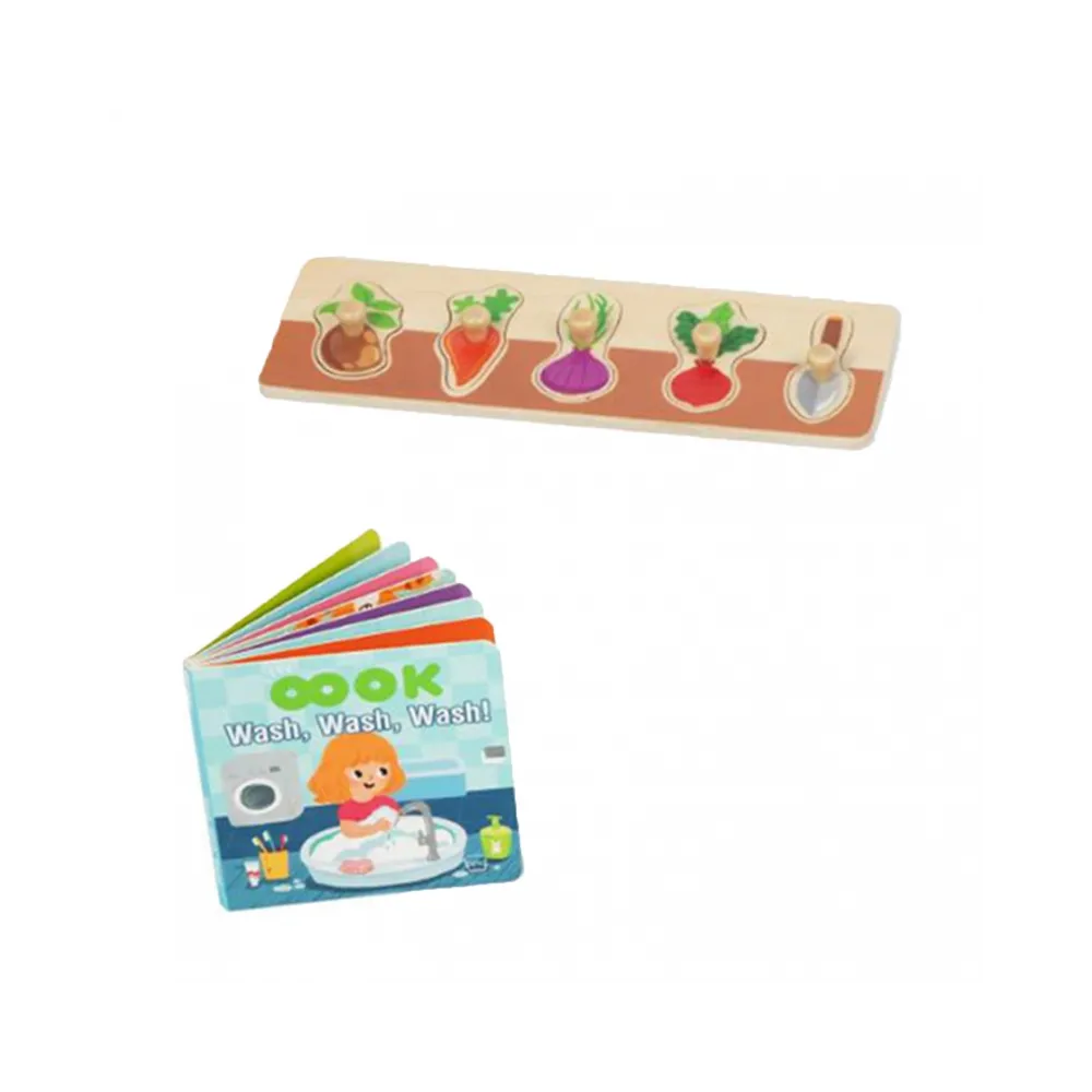 TOOKY TOY Box Pudełko XXL Montessori Edukacyjne 7w1 Sensoryczne 16-18 Mies.