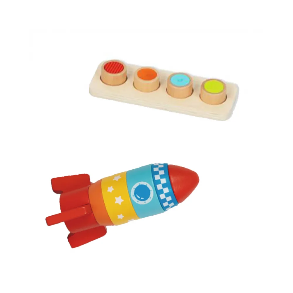 TOOKY TOY Box Pudełko XXL Montessori Edukacyjne 7w1 Sensoryczne 16-18 Mies.