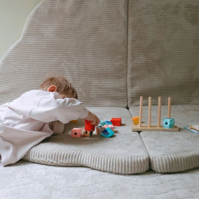 Kreatywna zabawka dla małych konstruktorów - klocki TOOKY TOY