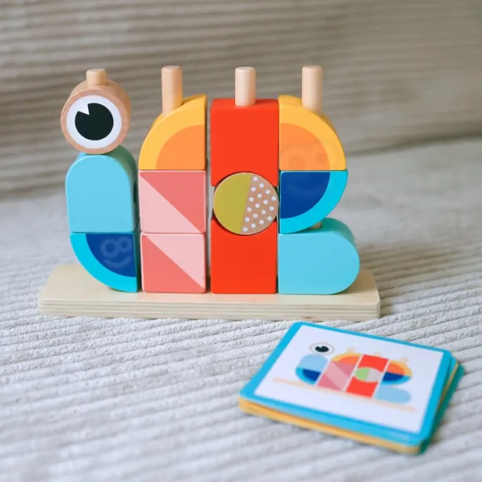 Pastelowe klocki TOOKY - idealne dla dzieci od 2 roku życia