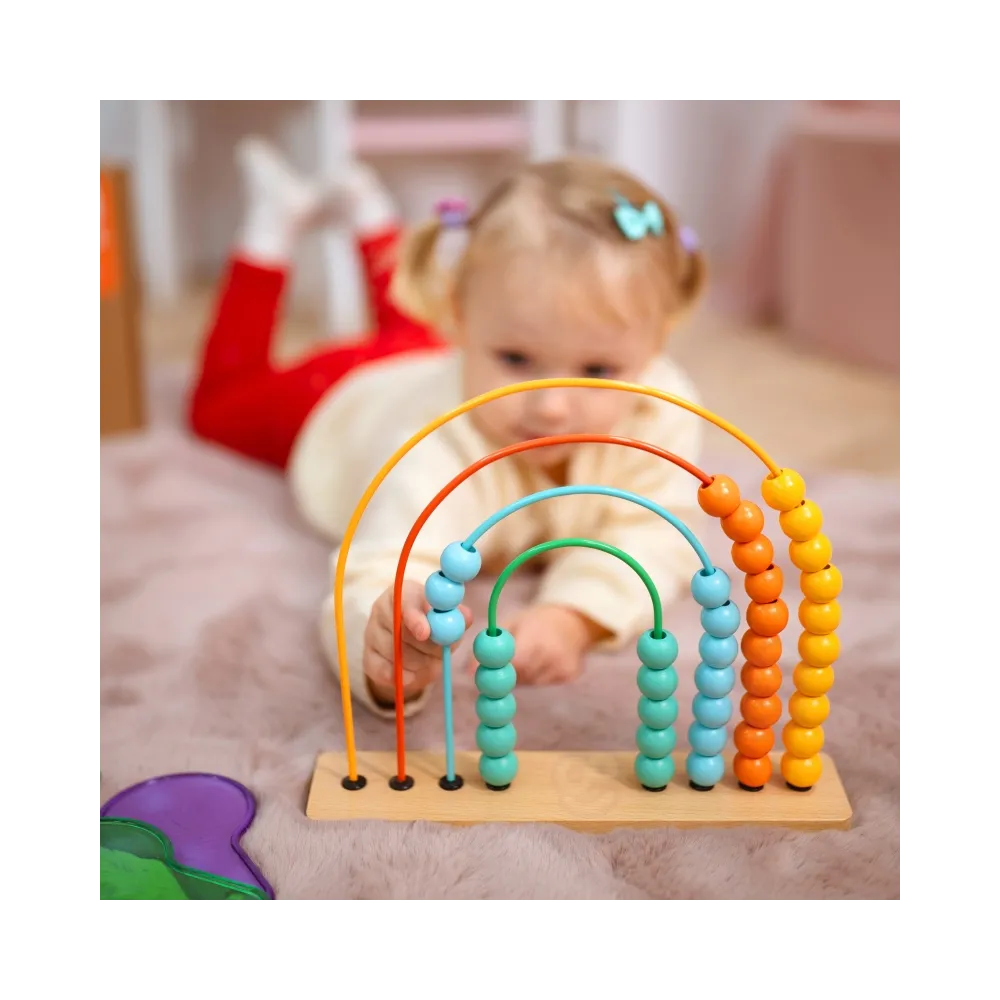 TOOKY TOY Box Pudełko XXL Montessori Edukacyjne 7w1 Sensoryczne 25-30 Mies.