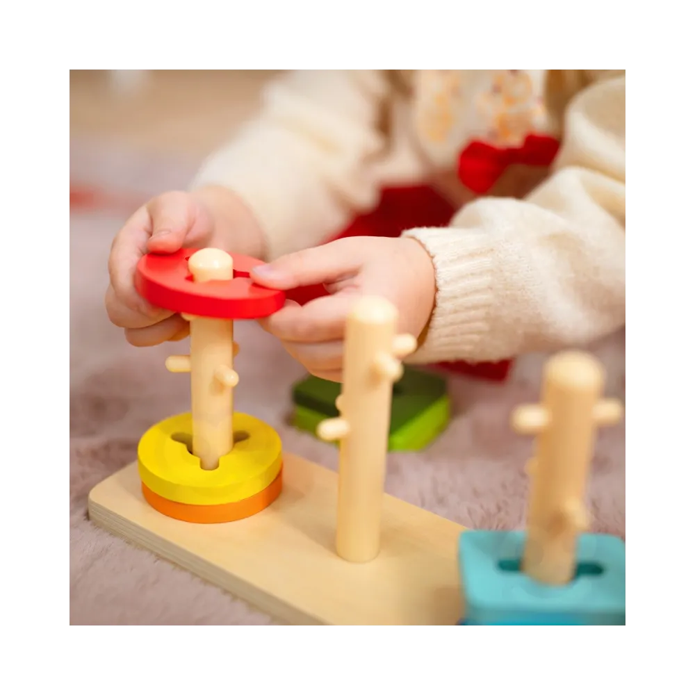 TOOKY TOY Box Pudełko XXL Montessori Edukacyjne 7w1 Sensoryczne 25-30 Mies.