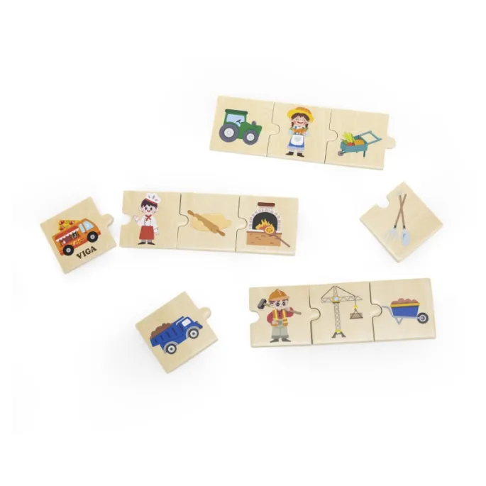 Zestaw puzzli rozwijający spostrzegawczość i małą motorykę