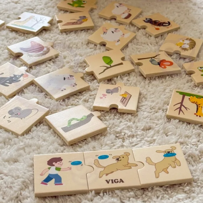 Edukacyjne puzzle VIGA rozwijające logiczne myślenie