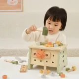 Bezpieczny warsztat z 21 elementami do kreatywnej zabawy dla dzieci