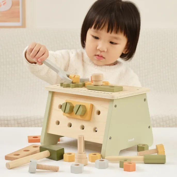 Edukacyjny warsztat VIGA PolarB rozwijający zdolności manualne dziecka