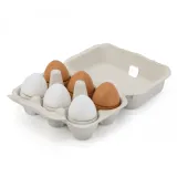 VIGA Drewniane Jajka Do Krojenia w Wytłoczce