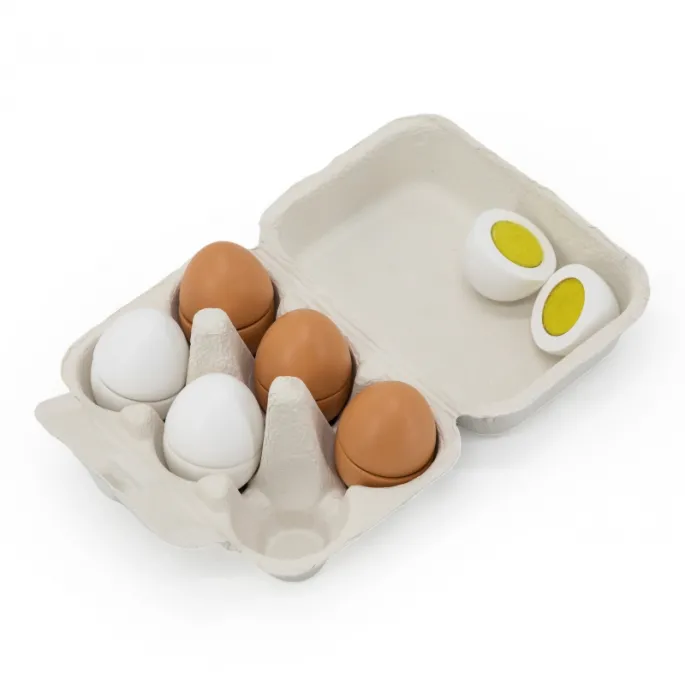 Jajka do krojenia z rzepami, idealne dla maluchów