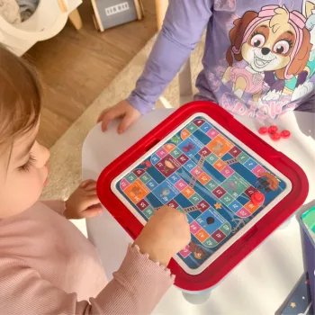 WOOPIE Stolik Gier Planszowych Logicznych 65 el. Zestaw 11w1