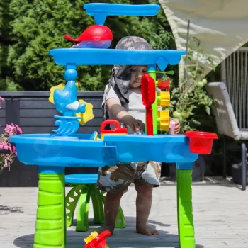 WOOPIE Stolik Wodny XL Zabawa Wodą i Piaskiem 37 el.