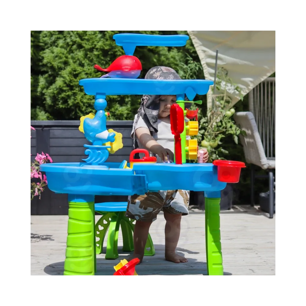 WOOPIE Stolik Wodny XL Zabawa Wodą i Piaskiem 37 el.