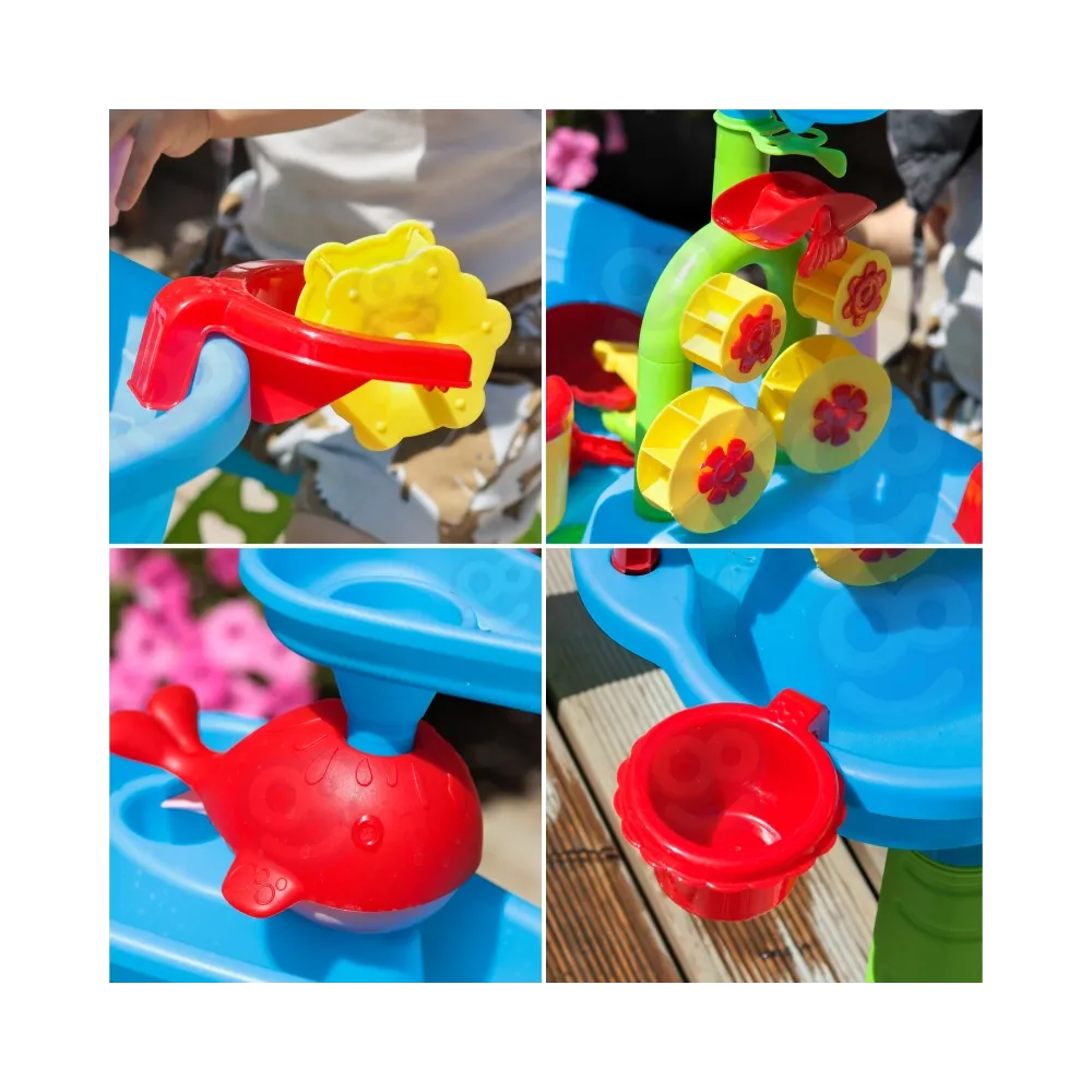 WOOPIE Stolik Wodny XL Zabawa Wodą i Piaskiem 37 el.