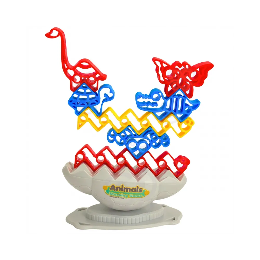 WOOPIE Gra Zręcznościowa "Balansujące Zwierzaki" Wieża Zwierzątek