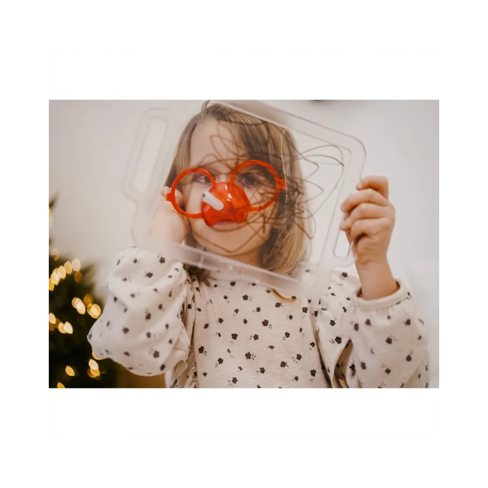 WOOPIE Gra Kalambury "Narysuj i Zgadnij Obrazek" Malowanie Nosem