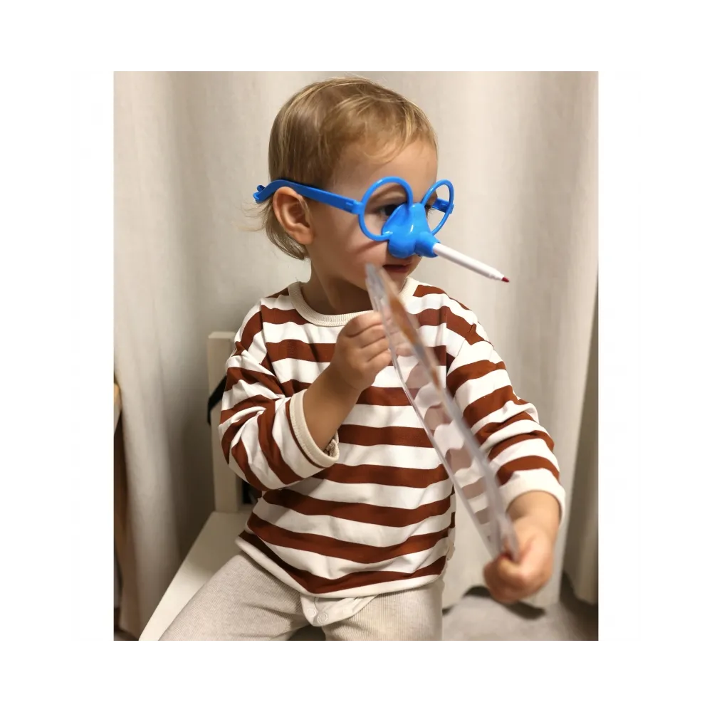 WOOPIE Gra Kalambury "Narysuj i Zgadnij Obrazek" Malowanie Nosem