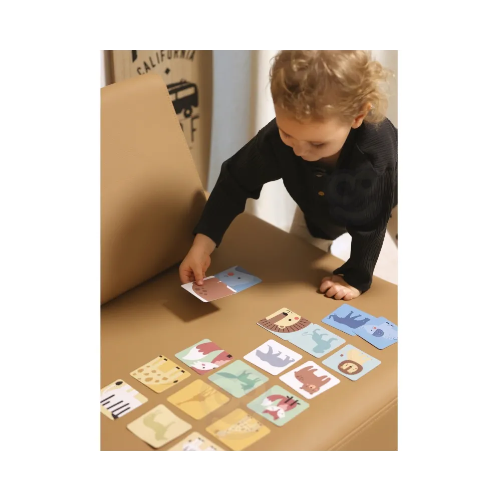 WOOPIE GREEN Gra Zręcznościowa "Chwiejąca Wieża" Zwierzęta 82 el. FSC