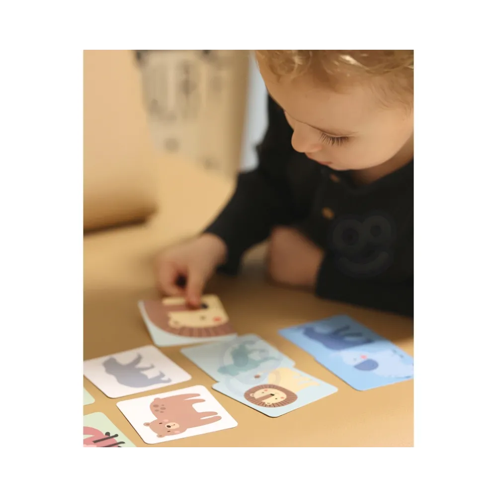 WOOPIE GREEN Gra Zręcznościowa "Chwiejąca Wieża" Zwierzęta 82 el. FSC