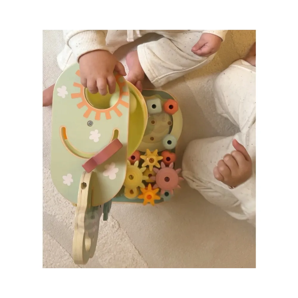 Kulodrom WOOPIE GREEN w pastelowych kolorach