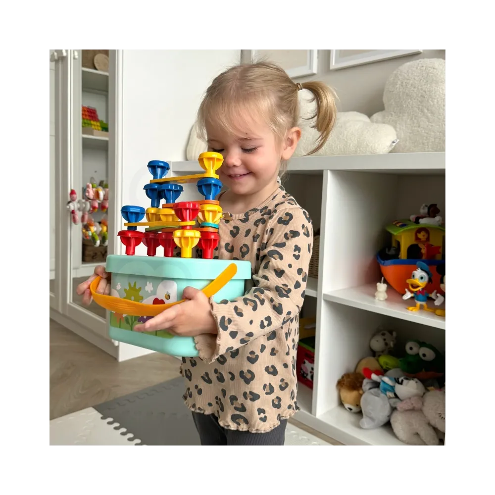 WOOPIE GREEN Konstrukcyjny BOX Motoryczny Montessori 12w1 FSC