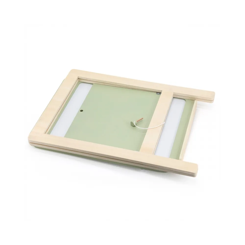 VIGA PolarB Rosnąca Drewniana Tablica Kredowa Suchościeralna Magnetyczna