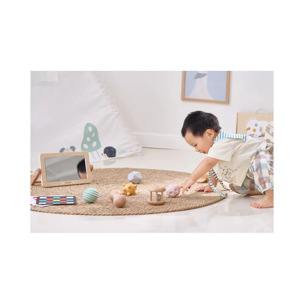 VIGA Zestaw Zabawek Edukacyjnych Pudełko Box od urodzenia do 6 miesiąca