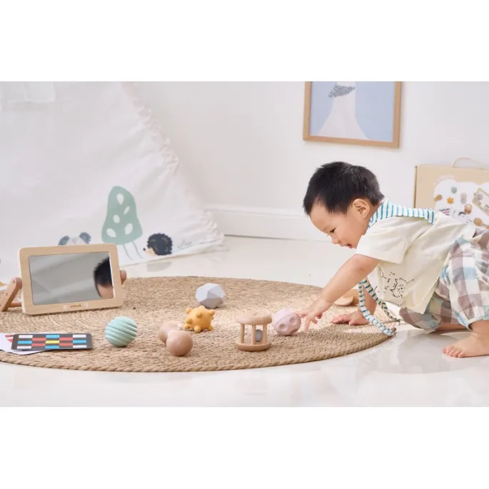 Drewniane lusterko wspomagające samopoznanie