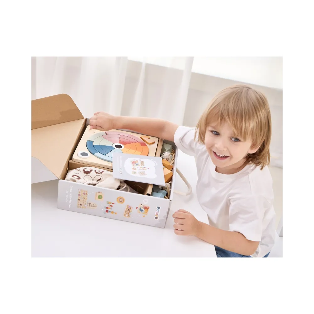 Plansza dotykowa z 8 fakturami do zabawy i nauki