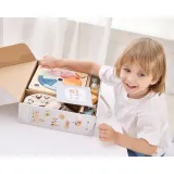 Plansza dotykowa z 8 fakturami do zabawy i nauki