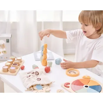 Puzzle okręgowe rozwijające kreatywność dzieci